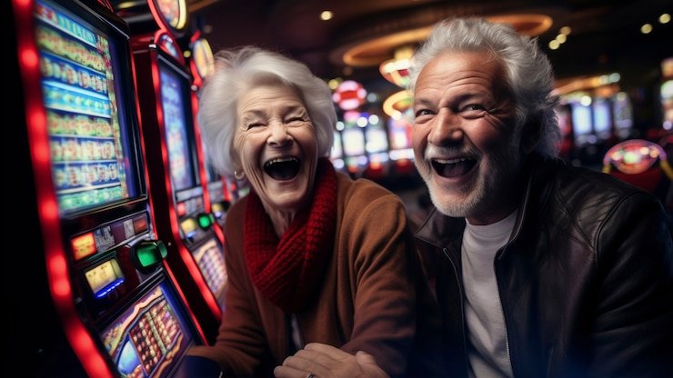 Pengguna dewasa melihat slot bertema naga